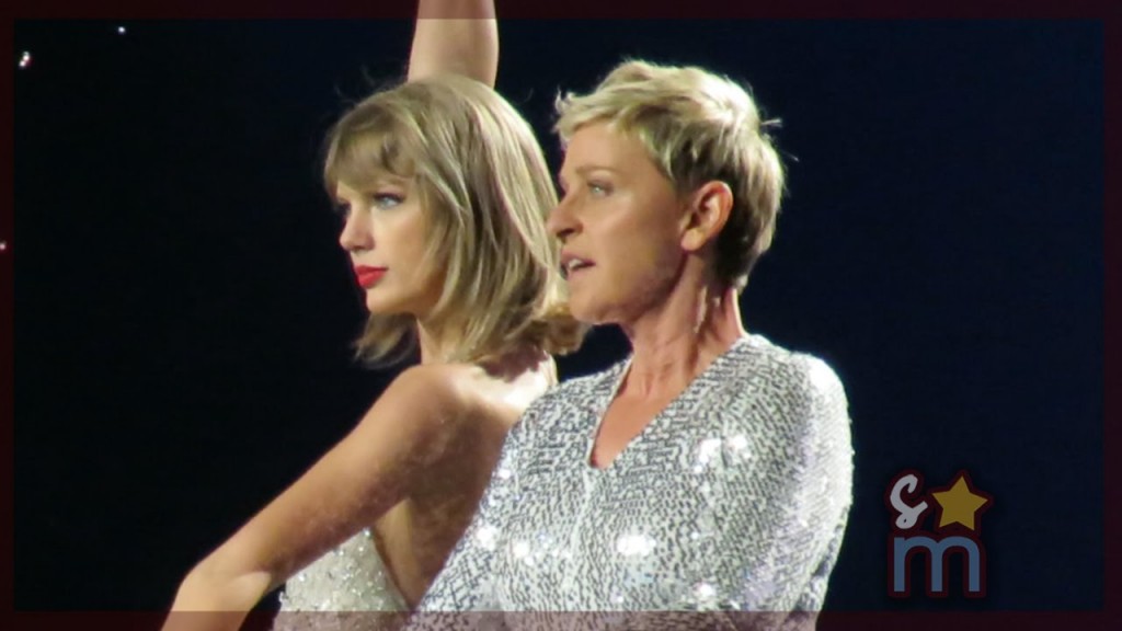 H Taylor Swift κάλεσε στην σκηνή την Ellen DeGeneres και εκείνη φυσικά έκλεψε την παράσταση