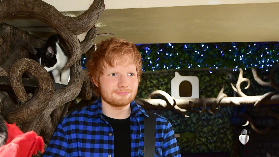 Ο Ed Sheeran ως κέρινο ομοίωμα στο Madame Tussauds