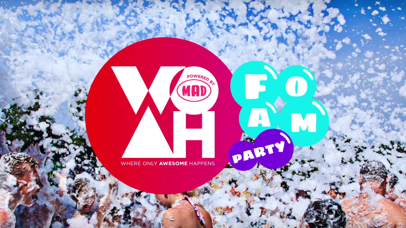 Το πρώτο WOAH Foam Party θα παρουσιάσει η Κατερίνα Στικούδη