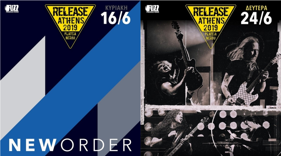 New Order και οι Alice in Chains στο Release Athens 2019