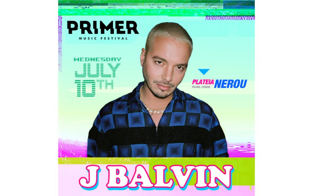 J BALVIN θα είναι στο Primer Music Festival