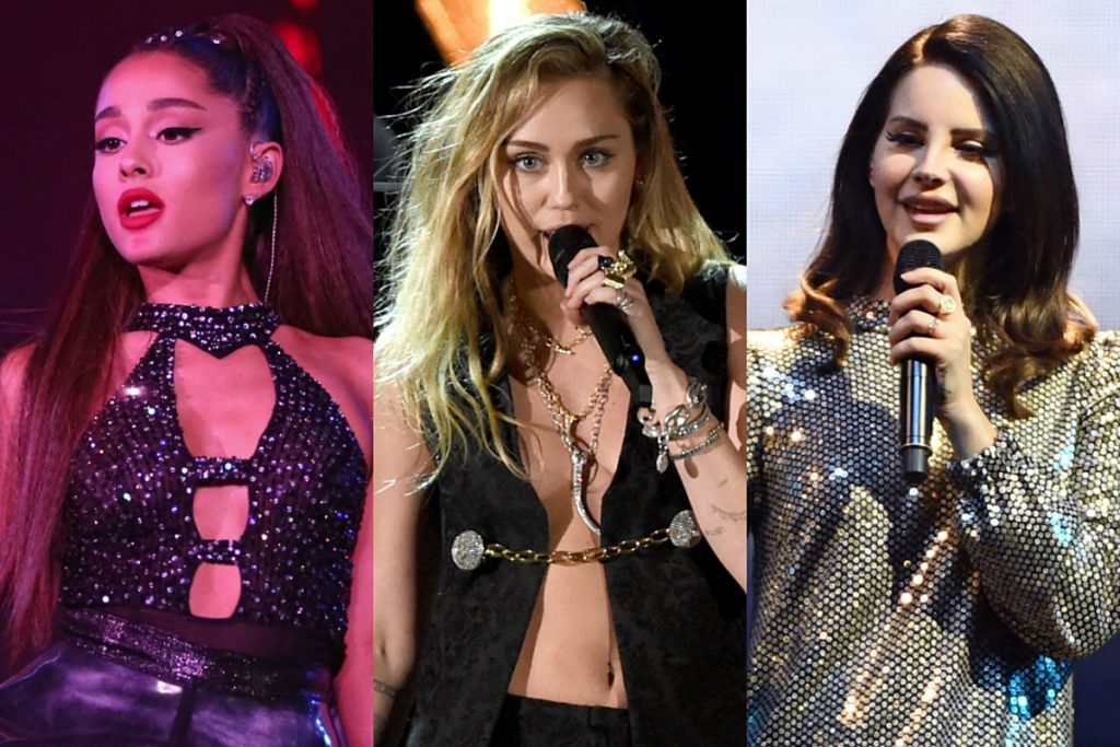 Η Ariana Grande, η Μiley Cyrus και η Lana Del Rey «αγγελική» συνεργασία