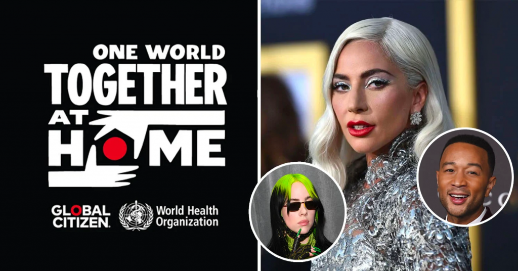Η Lady Gaga φέρνει πάνω από 100 καλλιτέχνες και celebrities “Together at Home” σε μία ιστορική συναυλία!
